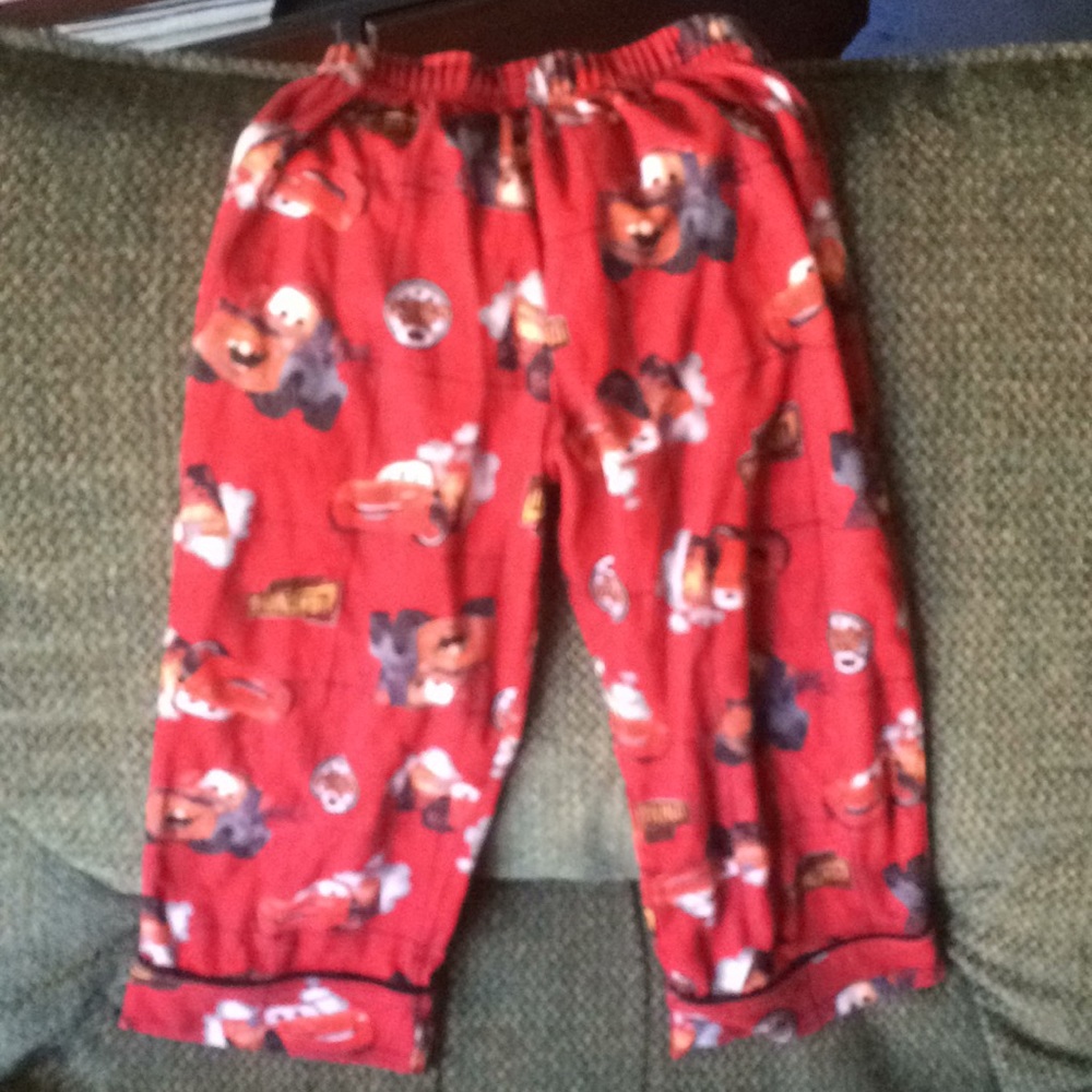 Cars Lightning McQueen and Mater pj pants